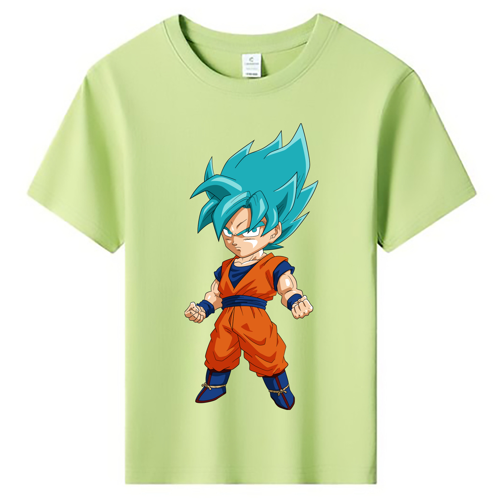（画像用） ドラゴンボール 孫 悟飯（そんごはん）DRAGON BALL Son Gohan 綿100％キッズTシャツ（フロントプリント）